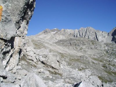 004-Der Gipfel der Schesaplana vom Raetikonhoehenweg